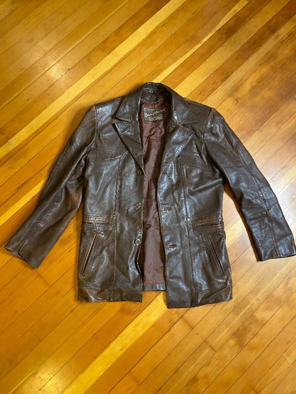 Vintage Raffaello Rossi Leather Jacket